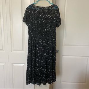 Sandra Darren Black Dress